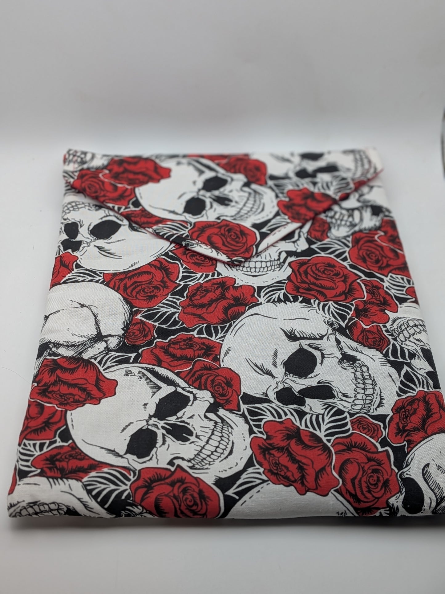 Red Roses and Skull Booksleeve