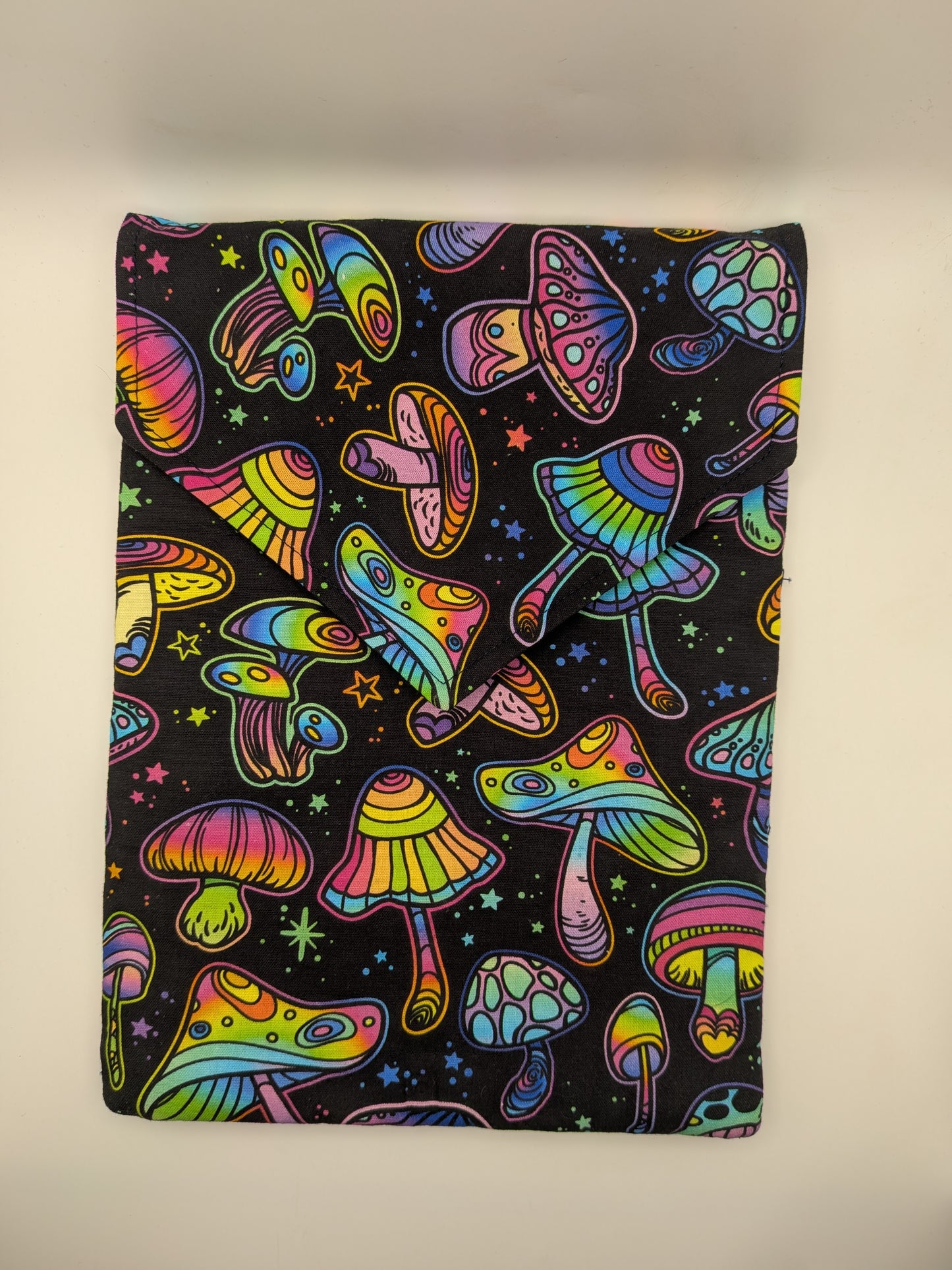 Colourful Mushroom Book Sleeve