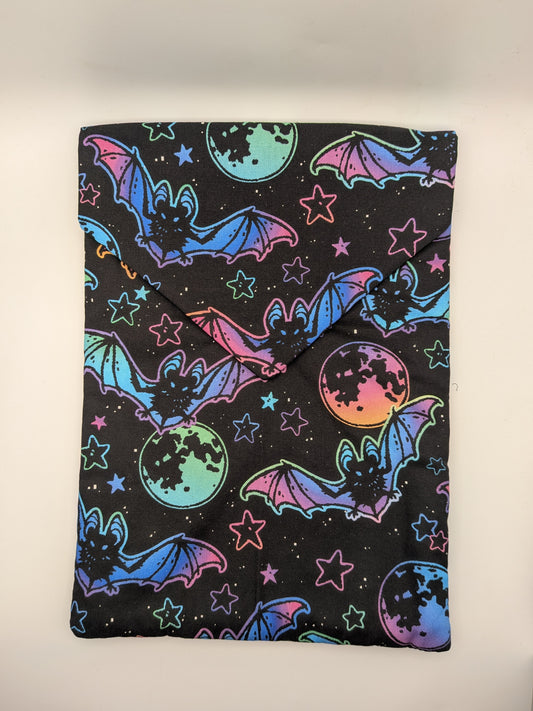 Colourful Bat Book Sleeve