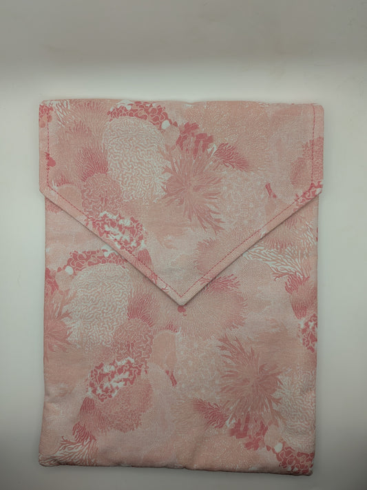 Pink Coral Book Sleeve