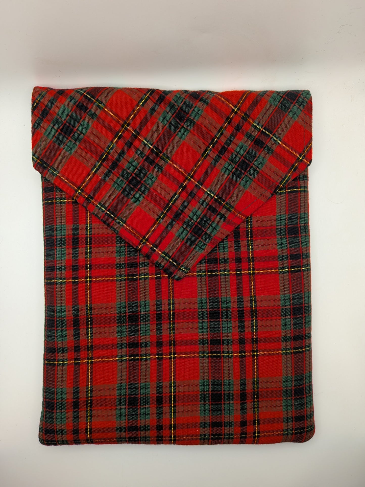 Red Tartan Booksleeve